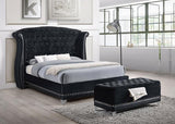 Barzini - Upholstered Wingback Bed