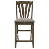 Canfield - Counter Height Dining Side Chair (Set of 2) - Brown
