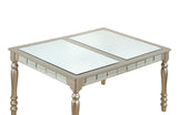 D110 - Dining Table With Extension - Pearl Silver