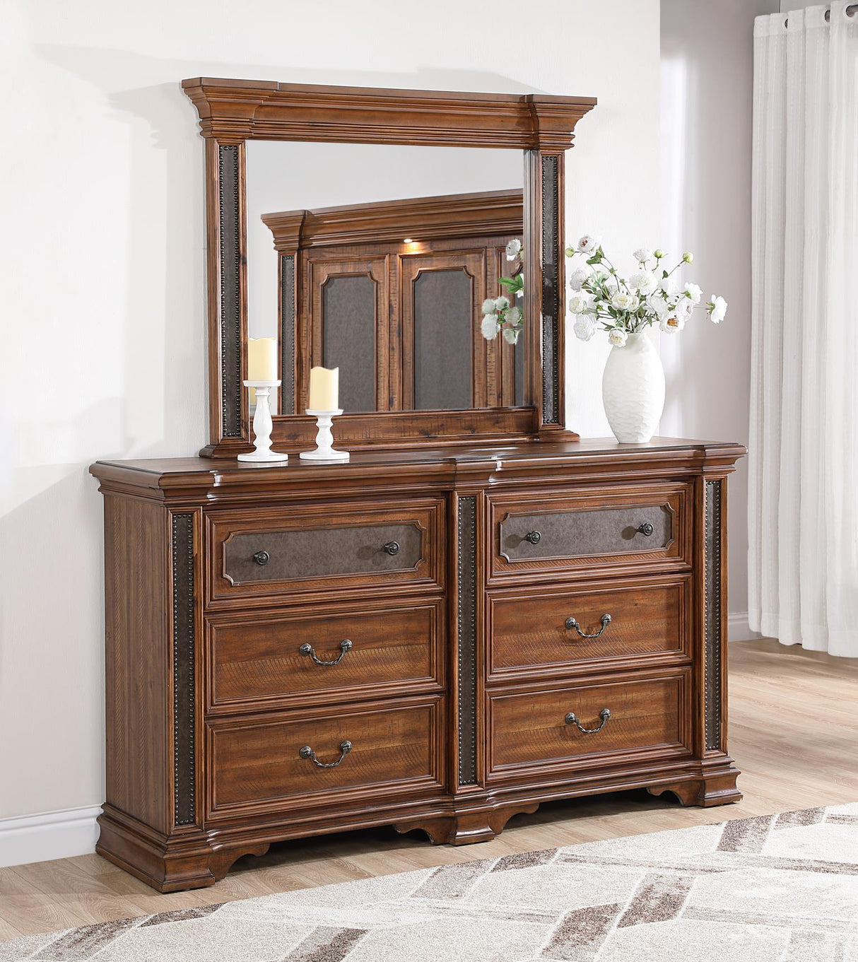 B020 - Mirror - Brown