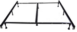 BF-K - Twin / Full / Queen / King / California King Bed Frame With Glides - Black