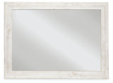 Paxberry - Bedroom Accent Mirror - Whitewash