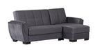 Ottomanson Armada Air - Upholstered Convertible Chaise Lounge With Storage - Microfiber