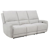 Sylmar - Chenille Power Reclining Sofa Set
