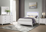 Lily - 5 Piece Queen Bedroom Set - White