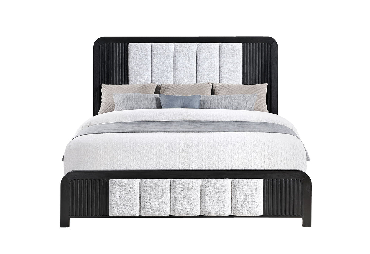 Beckett - King Upholstered Bed - Black