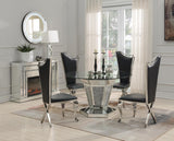 G-100 - Glamour Dining Table - Pearl Silver