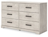 Shawburn - Gray - Six Drawer Dresser