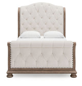 Ardenfield - Upholstered Sleigh Bed