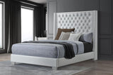 B576 - Faux Leather Bed