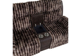 U6028 - 3 Piece Living Room Set (Reclining Sofa/Console Reclining Loveseat/Glider Recliner) - Brown