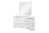 Charlie - Dresser With LED - White
