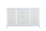 Alina - Dresser With LED - White