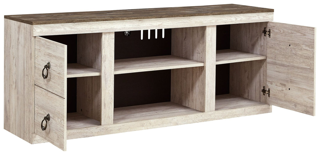 Willowton - TV Stand With Fireplace Option