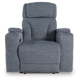 Studio Cave - Power Recliner - Steel