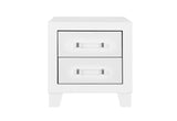 Luccia - 5 Piece Twin Bedroom Set With LED - White