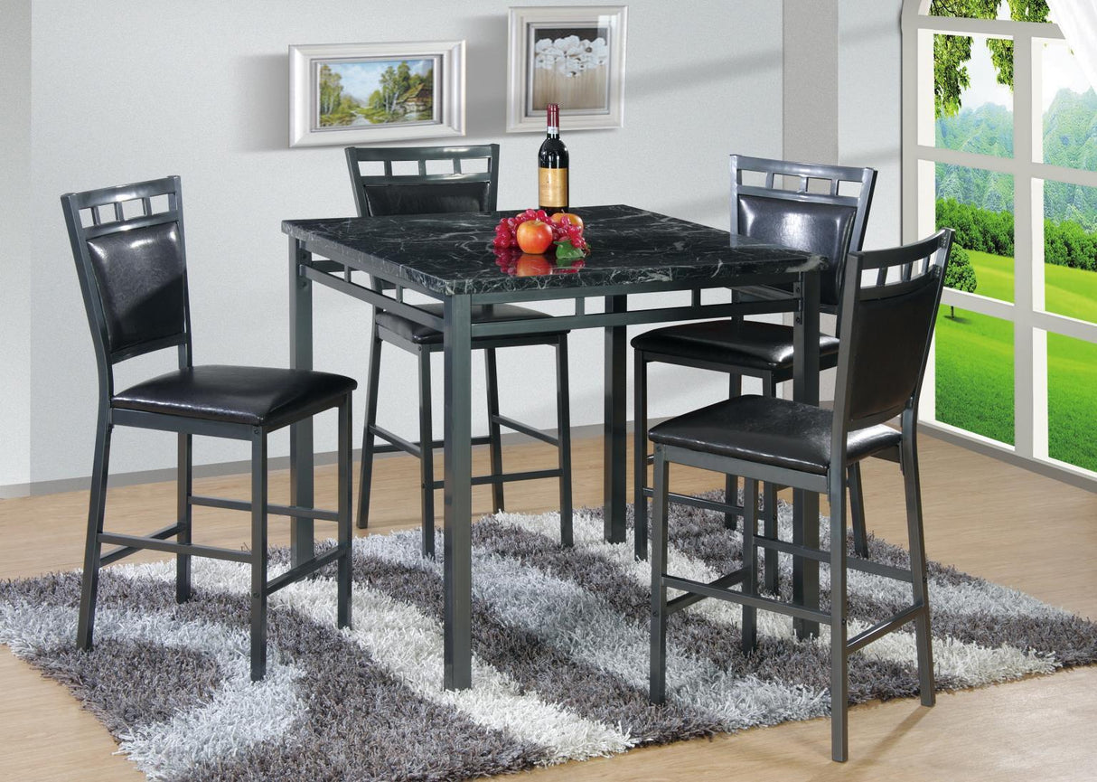D680 - Counter Height Table - Black