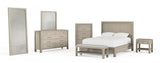 Solano - 55" Eastern King Panel Bed - Weathered Mango