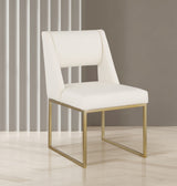 Jayce - Dining Chair (Set of 2), Gold Base