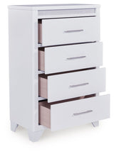 Jarlee - Four Drawer Chest - White