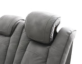 U77 - Power Reclining With Power Headrest, Storage Arms / USB And Wireless Charger Loveseat - Slate