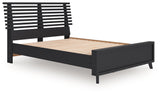 Danziar - Slat Panel Bed