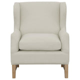 Fleur - Wing Back Accent Chair - Cream