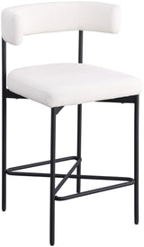 Rivage - Durable Stool With Black Frame (Set of 2)