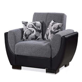 Ottomanson Armada Air - Upholstered Convertible Armchair With Storage