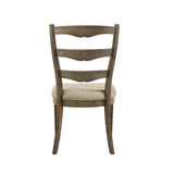 Parfield - Side Chair (Set of 2) - Fabric & Weathered Oak