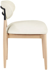 Riccio - Side Chair (Set of 2) - Natural Frame