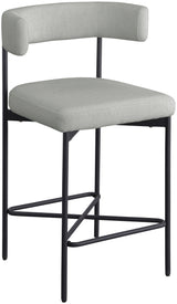 Rivage - Durable Stool With Black Frame (Set of 2)