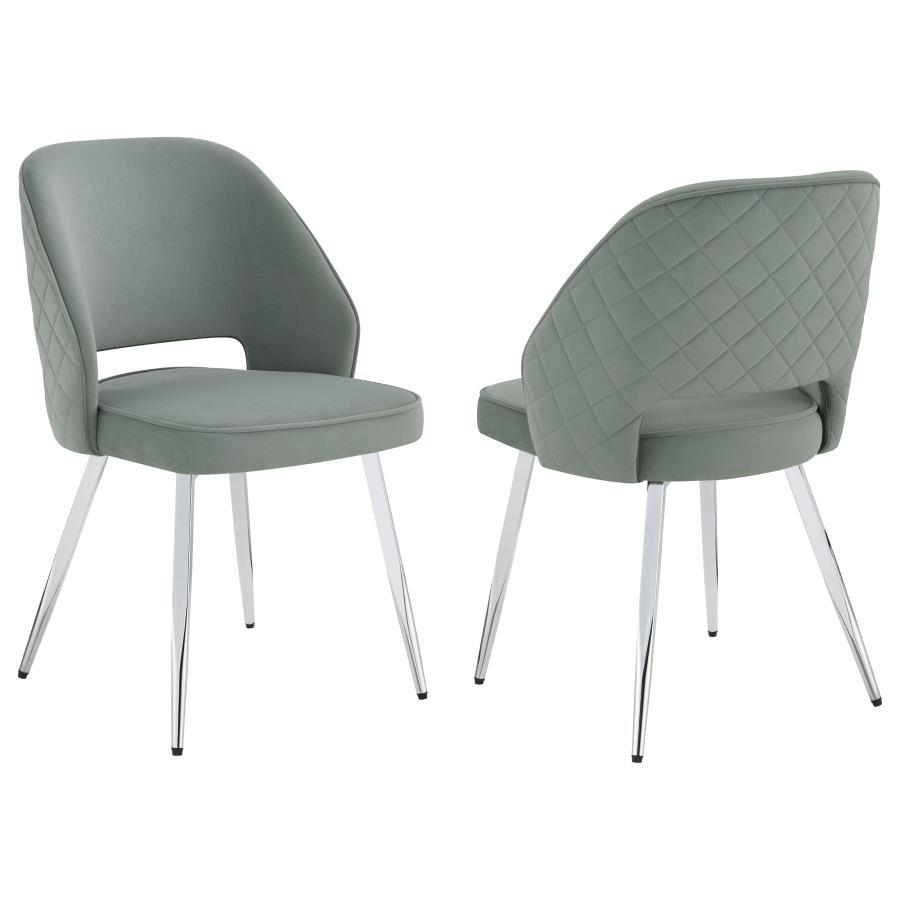 Hastings - Upholstered Dining Side Chair (Set of 2) - Gray