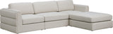 Beckham - Modular Sectional 4 Piece - Beige