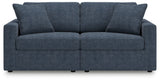 Modmax - Ink - 2-Piece Sectional Loveseat - Fabric