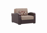 Ottomanson Sleep Plus - Upholstered Convertible Armchair With Storage