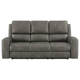 Brickston - Triple Power Reclining Sofa