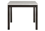 D4052 - 5 Piece Dining Room Set (Bar Table With 4 Bar Stools) - Light Gray