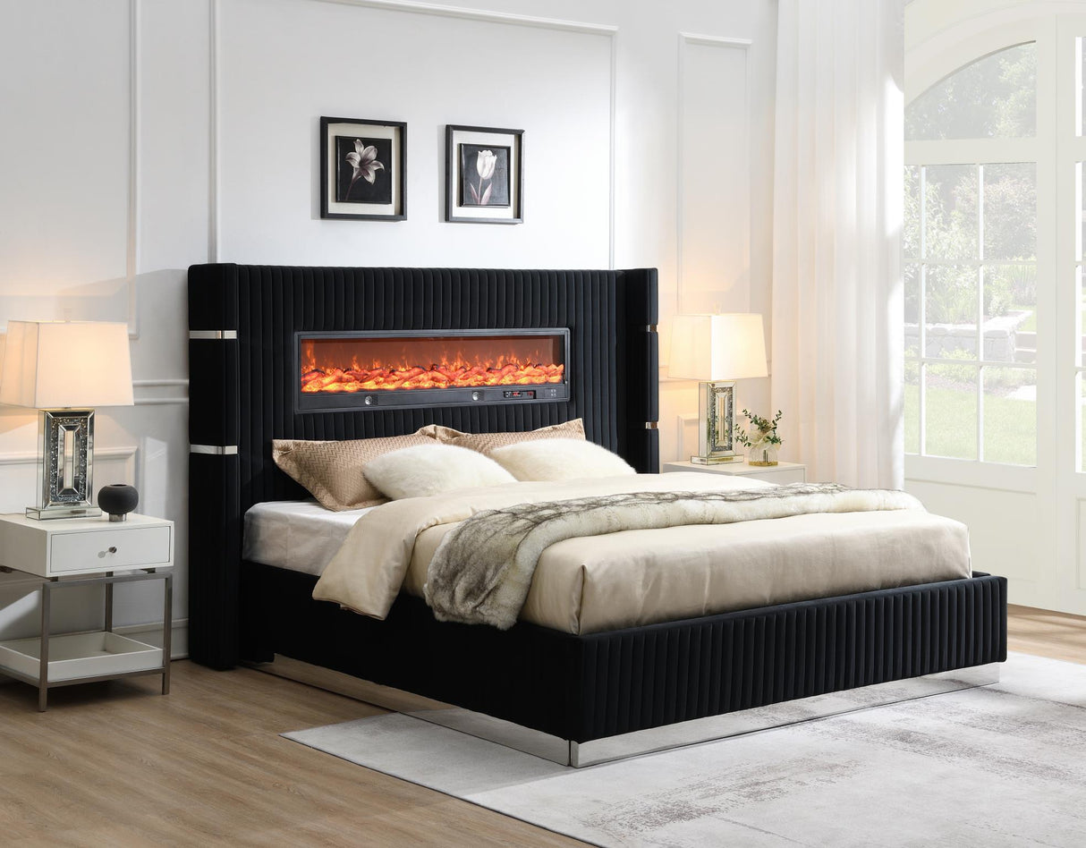 Calypso Fireplace Bed