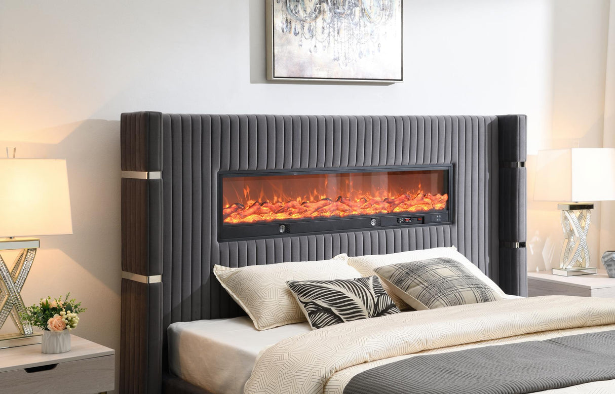 Calypso Fireplace Bed