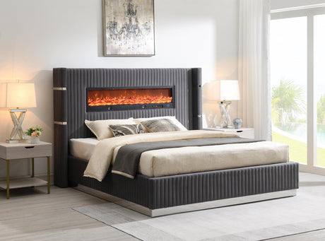 Calypso Fireplace Bed
