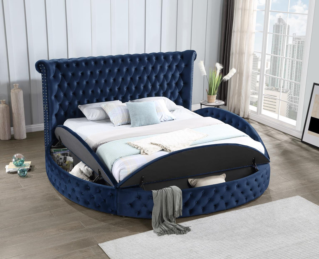 Brielle Storage Bed - Bluetooth speakers & USBs