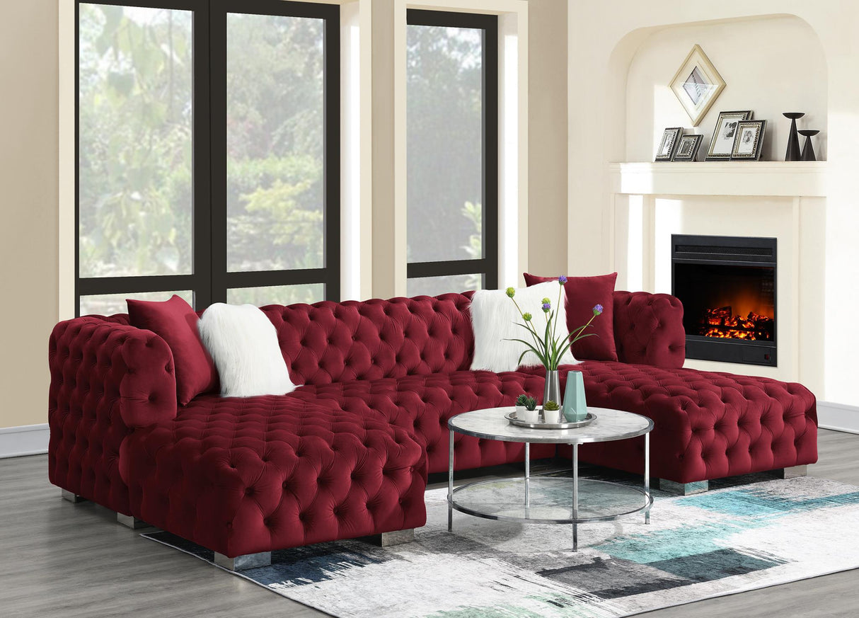 Carlin Double Chaise Sectional