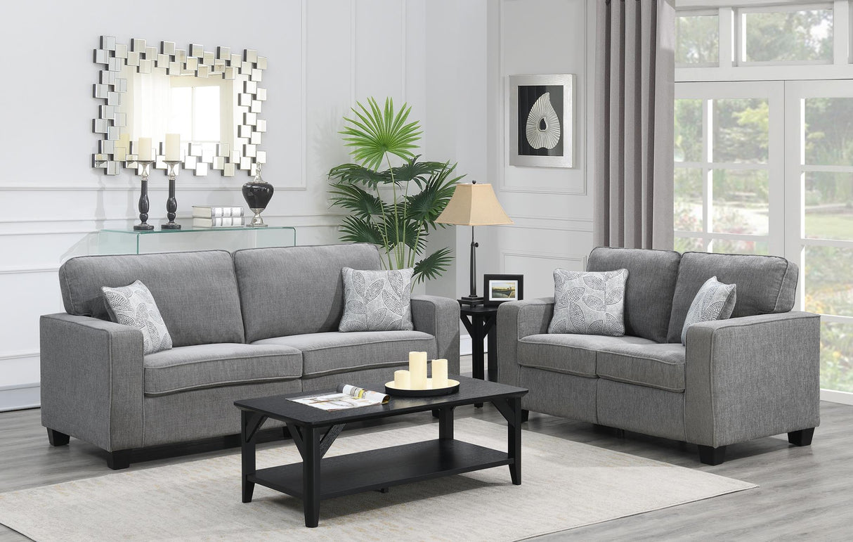 Earsom Sofa and Loveseat