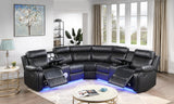 Benz Motion 3 PC Sectional w/ Bluetooth Speaker