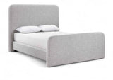 Fira - Linen Textured Fabric Upholstered Bed