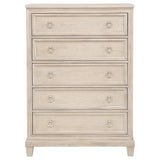 Pembroke - 5-Drawer Chest Of Drawers - Washed Oak