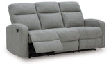 Gauntlet - Reclining Sofa - Sterling