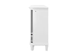 Marco - Dresser With LED 3D Mirror - Metallic White