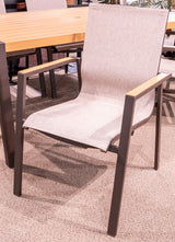 Carmel Highlands - Dark Brown - Sling Arm Chair (Set of 4)